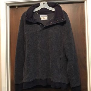 Gray Sherpa sweatshirt